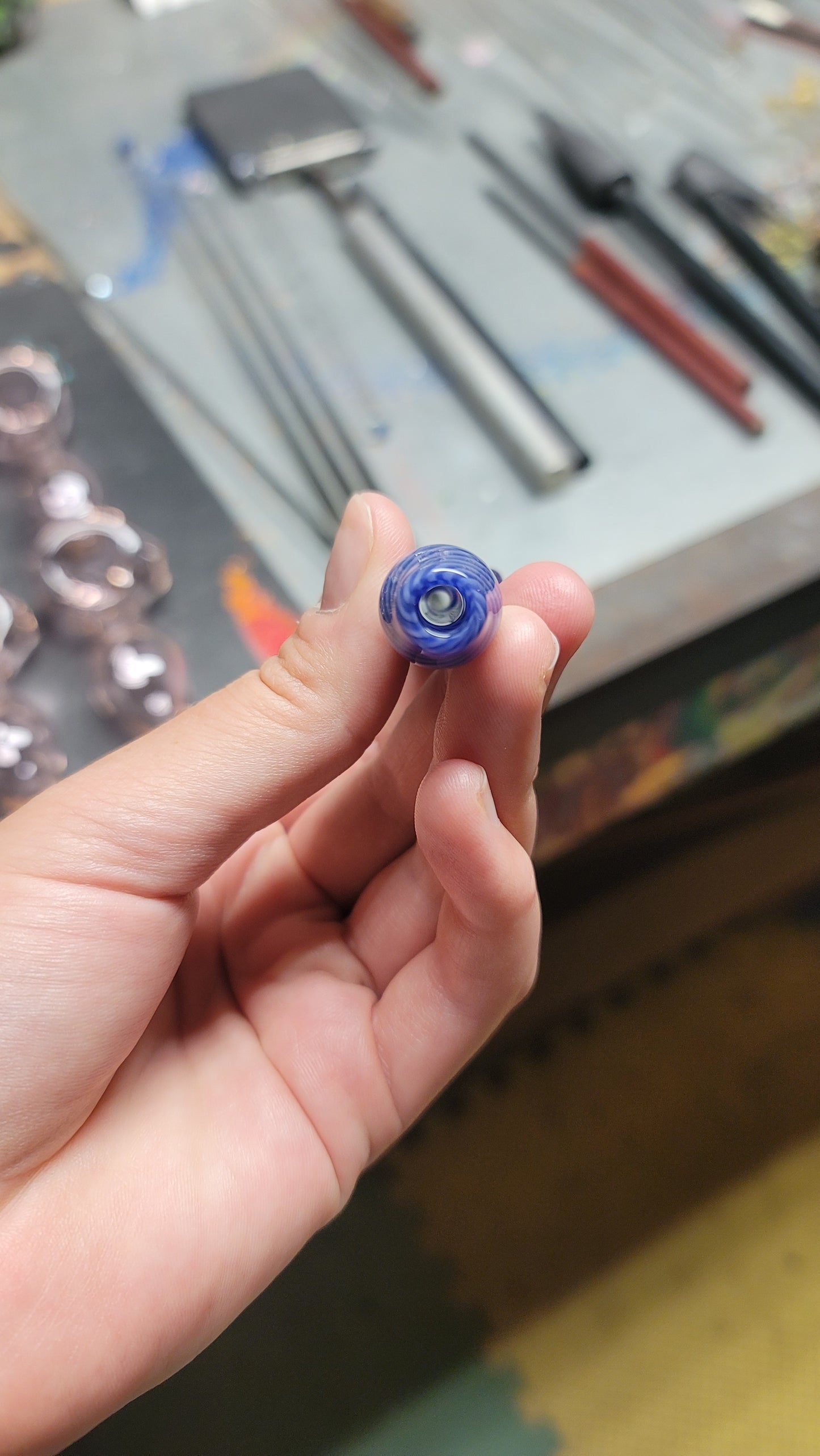 Purple chillum