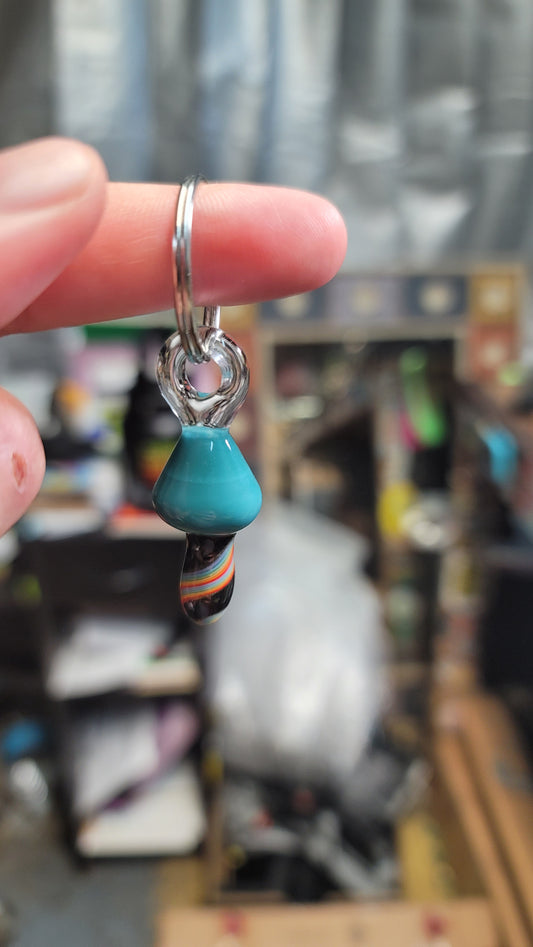 UV Glow Keychain