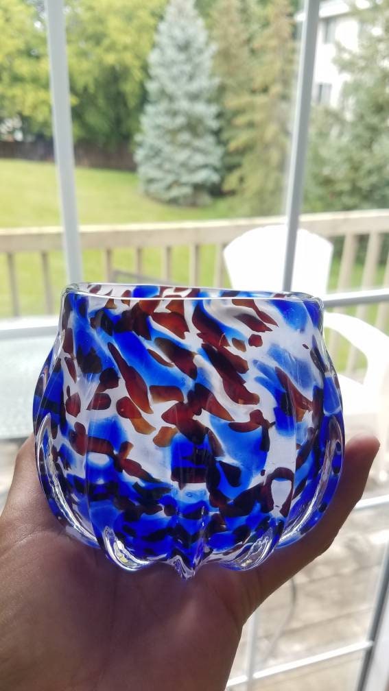 Red, white and blue Qtip Holder