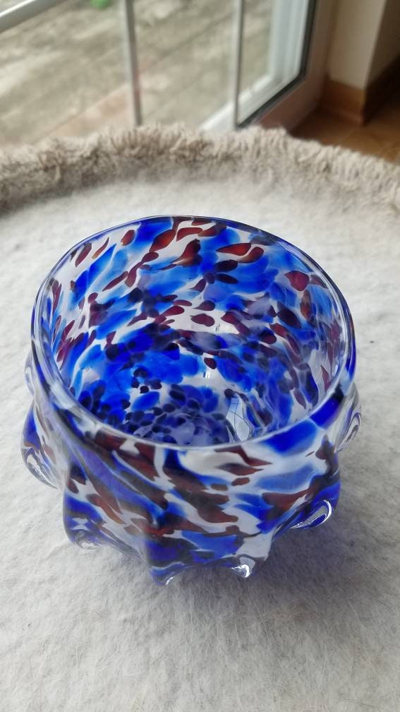 Red, white and blue Qtip Holder