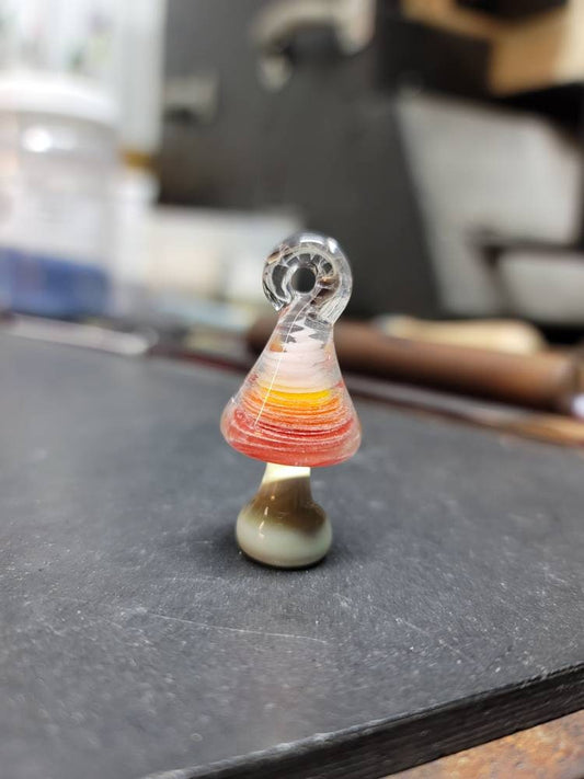 Memorial mushroom pendant