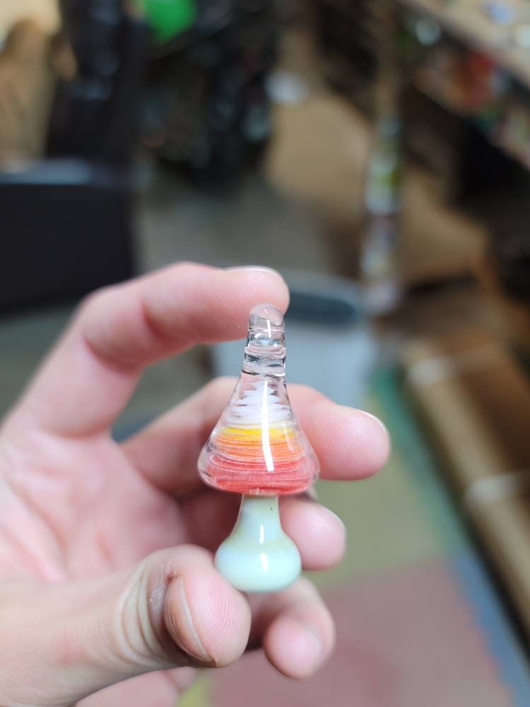 Memorial mushroom pendant