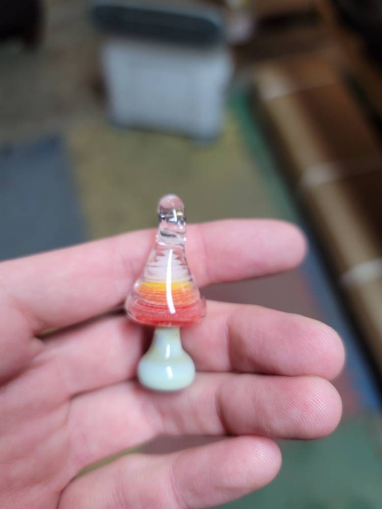 Memorial mushroom pendant