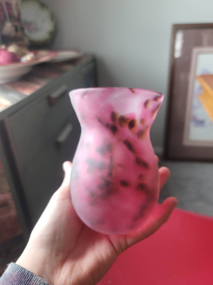 Pink Sparkle Vase