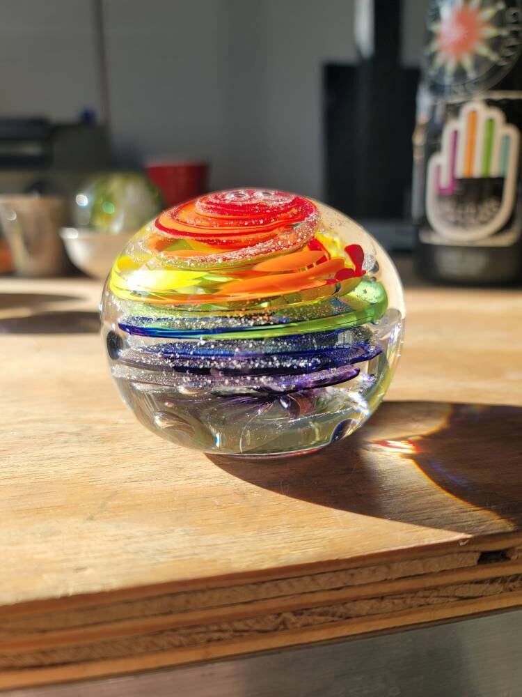 Rainbow Swirl Memorial