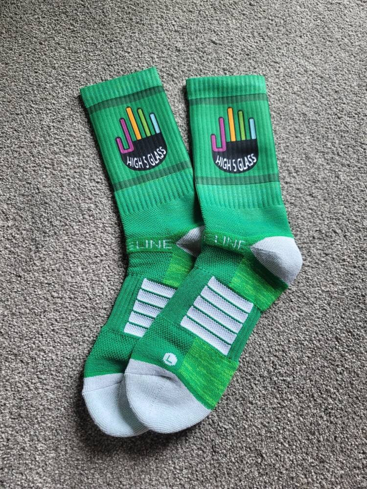 High 5 glass Compression socks