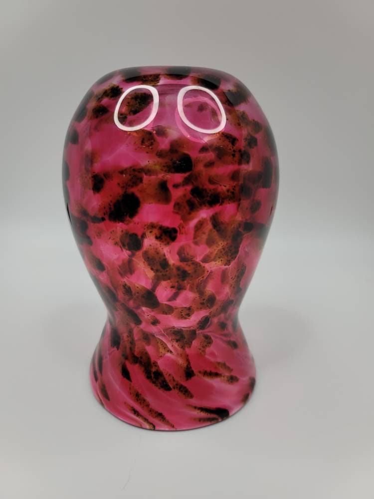 Pink and Gold Sparkle Vase