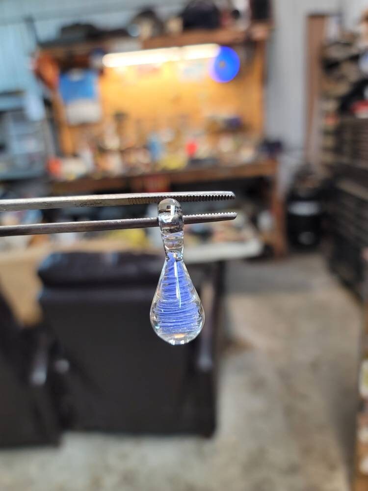 Memorial tear drop sun catcher